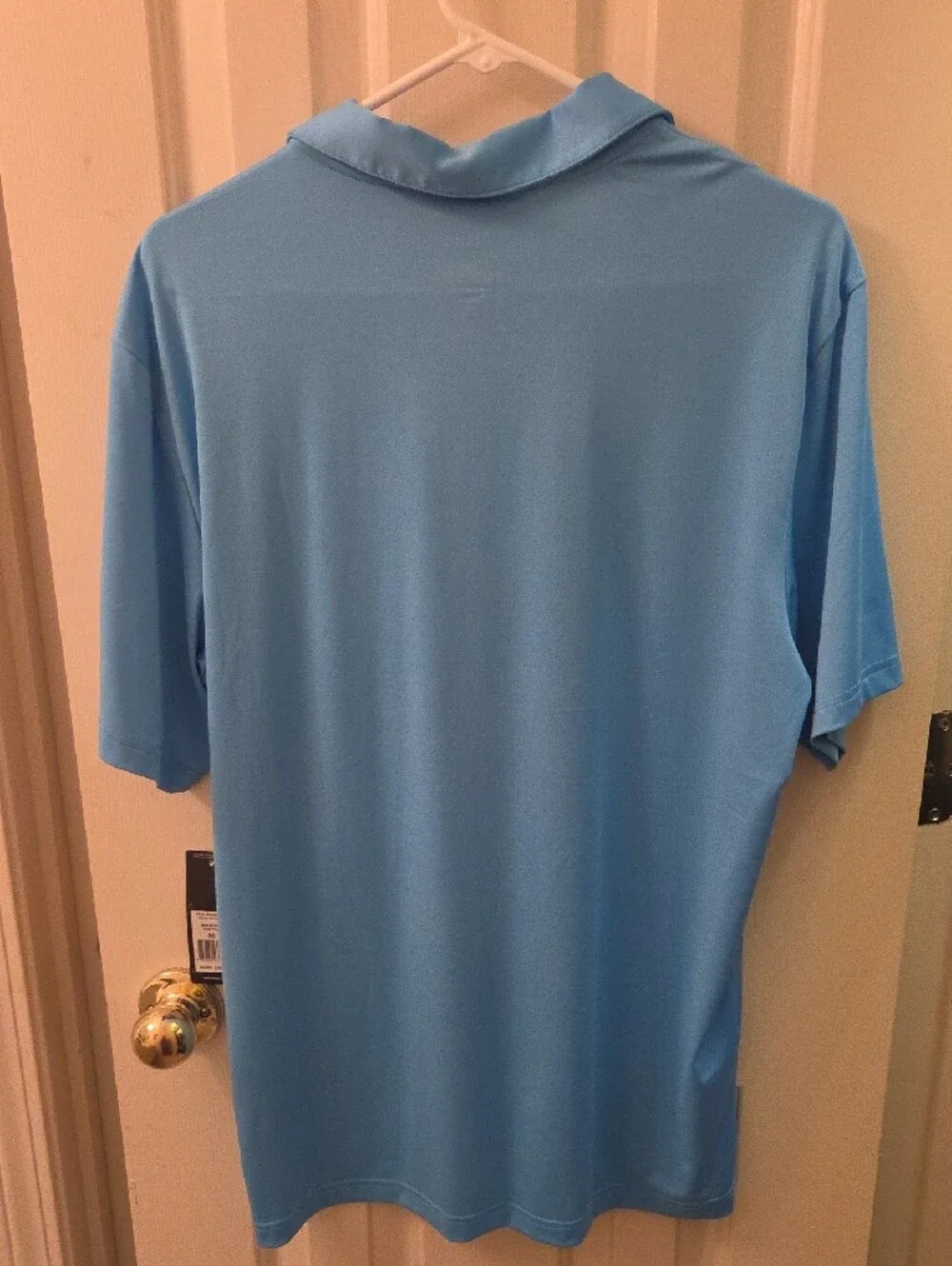 adidas Light Blue UPF 50 Men’s Golf Polo Shirt - NWT